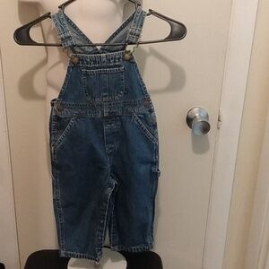 C) Faded Glory Boys 24mon Blue Jean Overalls